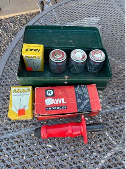 Vintage Rawl wall anchor kit