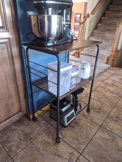 Kitchen rolling cart