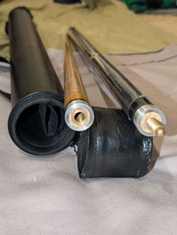 2-Piece Pool Cue with Carrying Cases