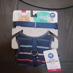 For Kittens Harness And Collar 