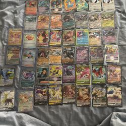 Huge Lot Of Vs, Vstars, Exs, Pokeballs