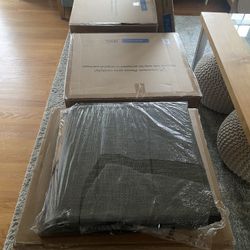 New(Still in boxes) Outdoor Dining Set with Swivel Chairs for Backyard PHI VILLA