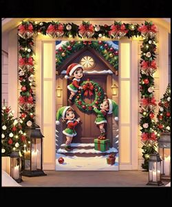 Door banner for Christmas