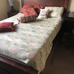 Cherry Bed Frame