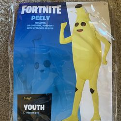 Fortnite Peely Costume - Kids Size 8/10 Medium 