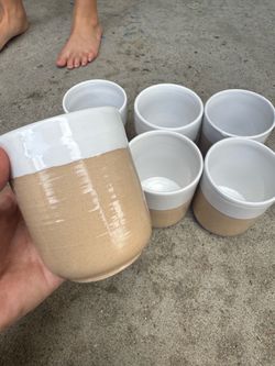 Etsy Cups and creamer
