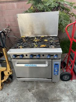 Imperial 6 Burner Range