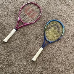 2 Tennis Rackets 