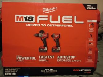 Milwaukee M18 fuel combo kit 3697-22