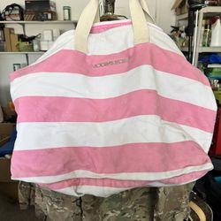 VS Striped Tote Bag