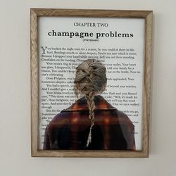 Taylor Swift Champagne Problems Wall Art Frame NEW
