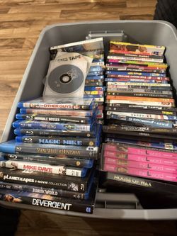 120+ DVDs And Blu-ray’s