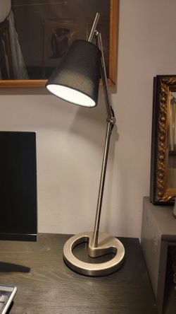 IKEA NYFORS Work Lamp Nickel-Plated