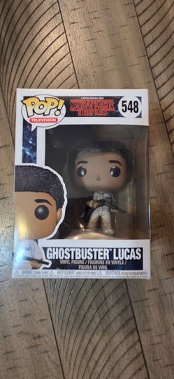 Stranger Things Pop! Vinyl Figure Ghostbuster Lucas 548
