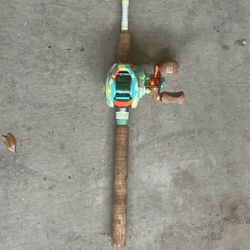 Proficiency bait, caster right hand reel