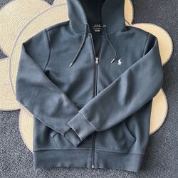 Black polo ralph lauren zip up