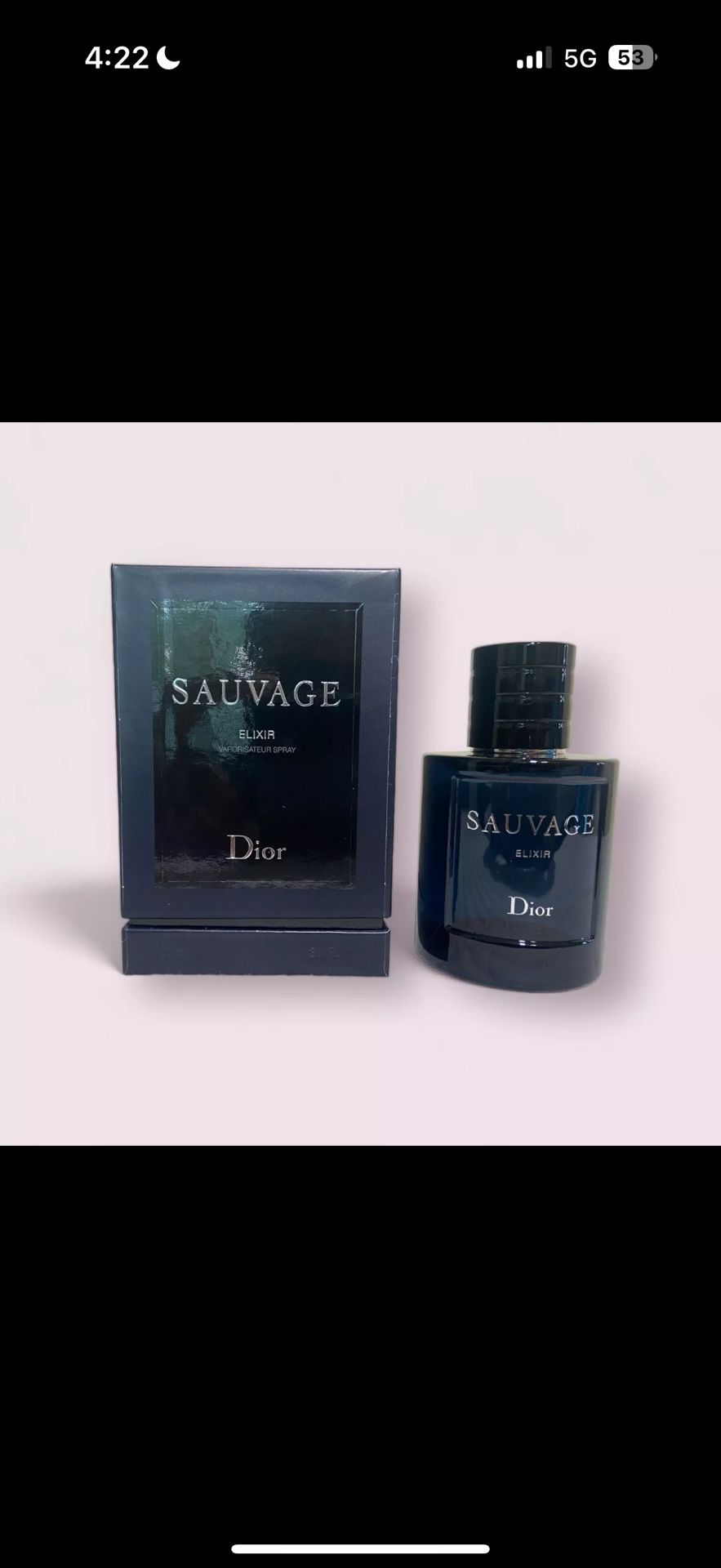 Dior Sauvage Elixir by Christian Dior 100ml Man's Perfume New In Box