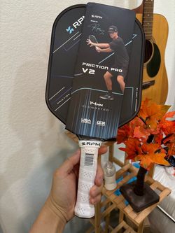 RPM Friction Pro V2 14mm pickleball paddle