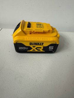 DeWalt 20V Max XR 5Ah Lithium-Ion Battery