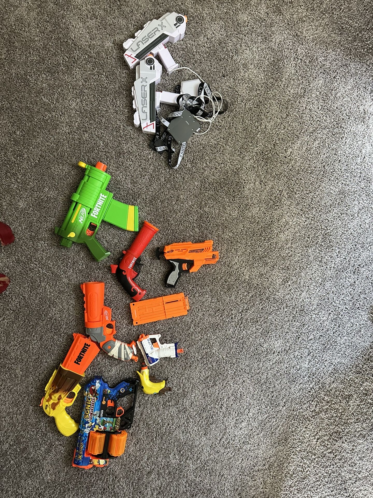 Nerf Guns + Extra