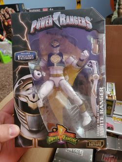 Bandai Power Rangers Legacy Collection White Ranger