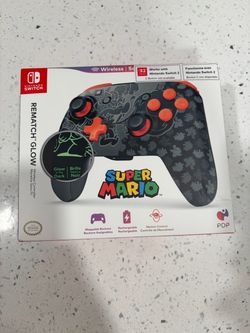 PDP Rematch Glow Super Mario Nintendo Switch Controller