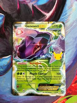Genesect EX #11 Pokemon TCG 30th Celebration