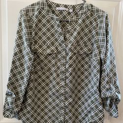 Womens Long Sleeve Blouse