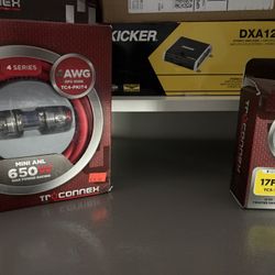 Car Audio System For Sell $300 Amp, Wires And Speaker 