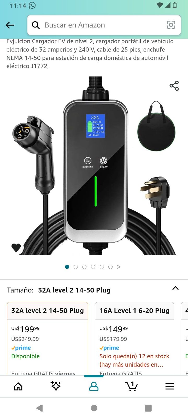 Evjuicion Level 2 EV Charger