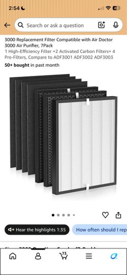 Air Doctor 3000 Replacement Filter Set 7-Pack