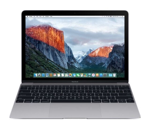 Apple MacBook 2016 12" 1.1GHz Core M3 256GB SSD 8GB RAM