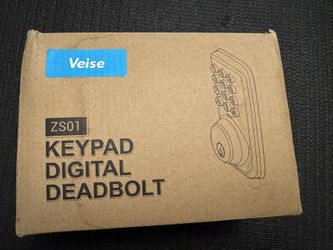  Veise Keyless Entry Electronic Door Locks with Keypads - Smart Deadbolt Lock - Front Door Lock - Auto Lock - Easy Installation