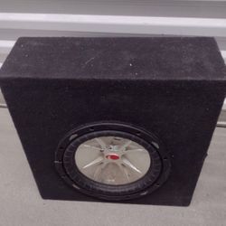 Kicker Cvr 10" Sub  Woofer With Box 