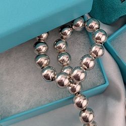 ✨ Authentic Tiffany & Co. Ball Bead Necklace & Bracelet Set ✨