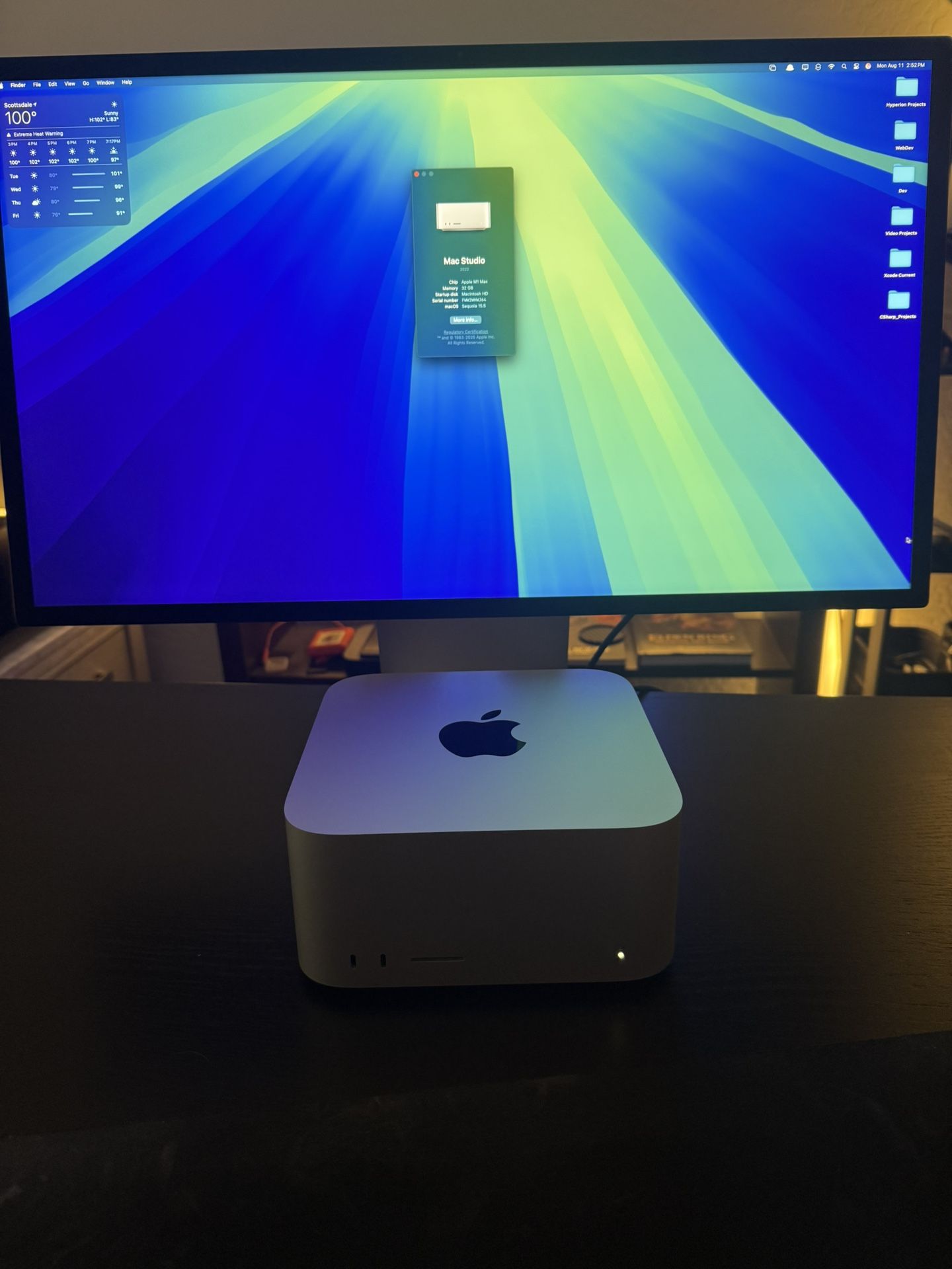 Apple Mac Studio - M1 Max - 32GB RAM - 512GB SSD