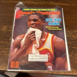 Dominique Wilkins Sports Illustrated April 28 1986 