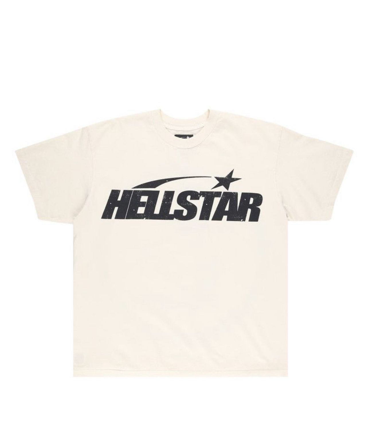 White Hellstar Tee With Hellstar Logo