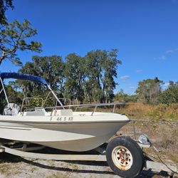 1993 PRO SPORTS 1650 DC BOAT 17 FT 90HP TWO STROKE