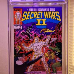 Secret Wars II #2 $$$ 9.8 $$$ CGC