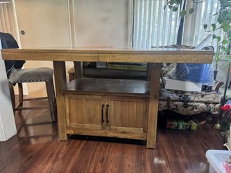 Sonoma Natural Extendable Counter Height Dining Table