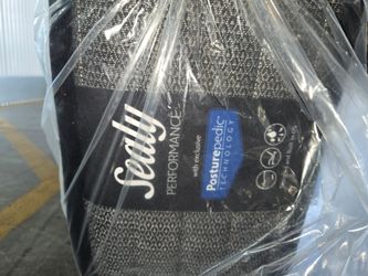 Sealy Performance Posturepedic Mattress, & Ashley Furniture bedroom set.