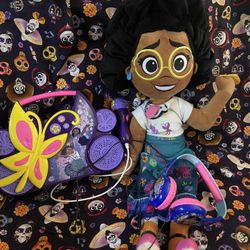 Encanto Plush Doll and Karaoke and Headphones
