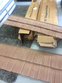 Vinyl shaker siding, brand new!