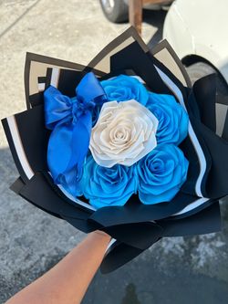 Blue flowers