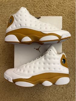 Size 13 (Worn once, comes with original box) - 2023 Air Jordan 13 retro wheat