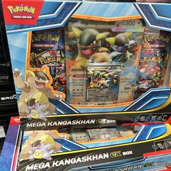 Mega Kangaskhan EX Box Pokemon Card