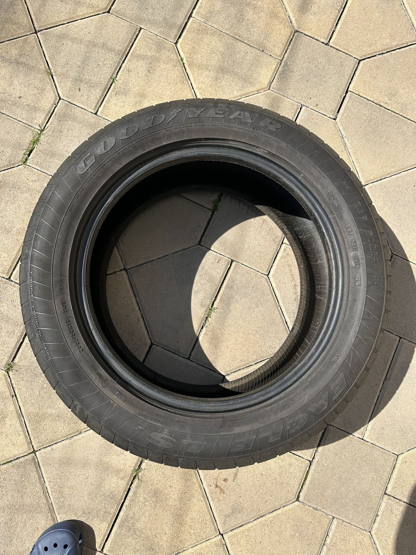 Goodyear Tire – Size 265/50R19