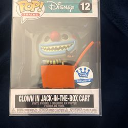 Disney Clown In Jack In The Box Cart