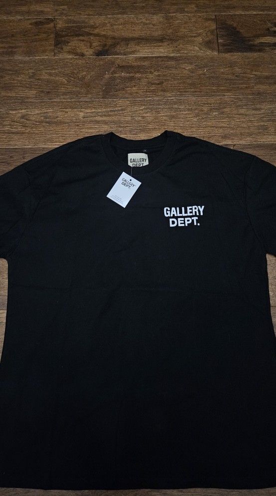 Authentic Gallery Dept. Souvenir T-shirt Black Size Large